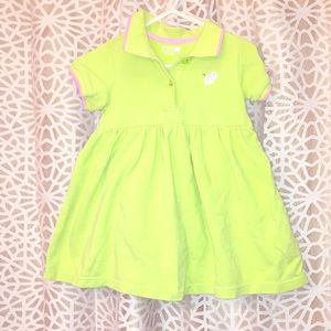 Toddler girl polo dress